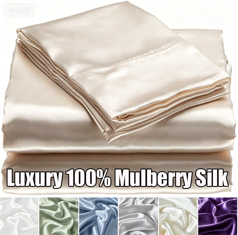 Luxury Skincare Set - Set Sprei Sutra Mulberry Mewah 100%