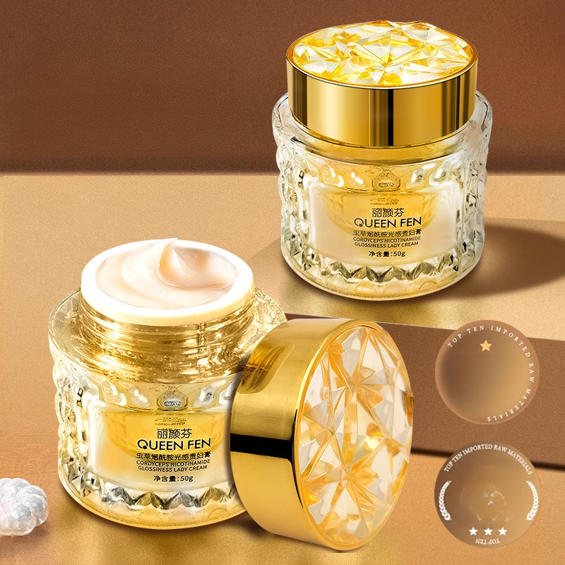 Luxury Skincare Whitening Cream - Krim Pencerah Wajah Mewah Kolagen Niacinamide,