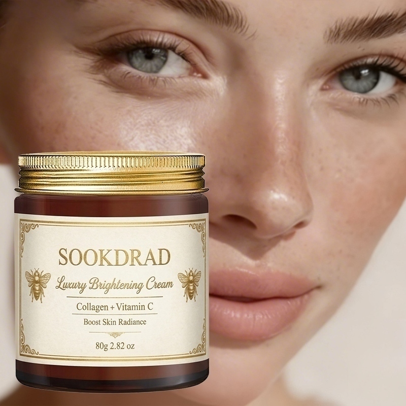 Luxury Skincare Whitening Cream - Krim Pencerah Mewah, Kolagen+Vitamin C, kilau