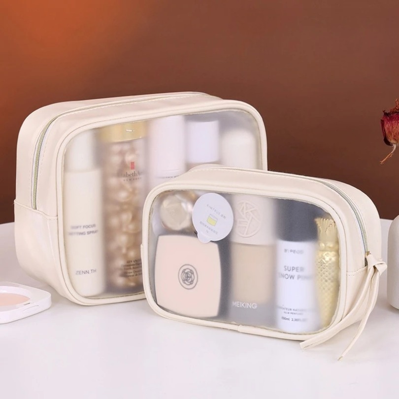 Set Tas Makeup Mewah Semi Tran - Luxury Skincare Set ulasan dan harga