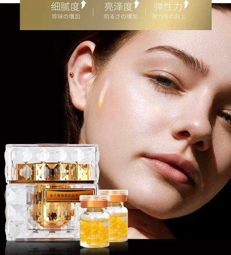 Set Perawatan Kaviar Mewah Lan - Luxury Skincare Set ulasan dan harga