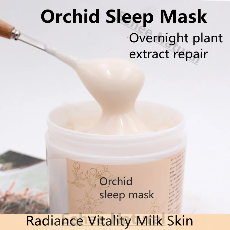 Masker Wajah Tidur Anggrek Mew - Luxury Skincare Mask ulasan dan harga
