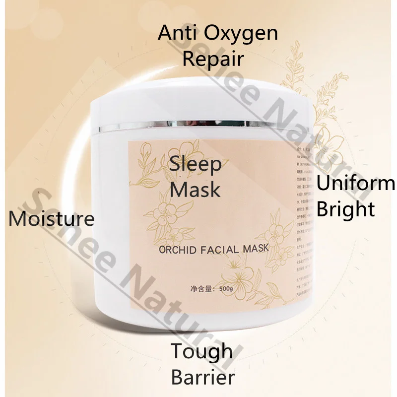 Masker Wajah Tidur Anggrek Mew - Luxury Skincare Mask ulasan dan harga