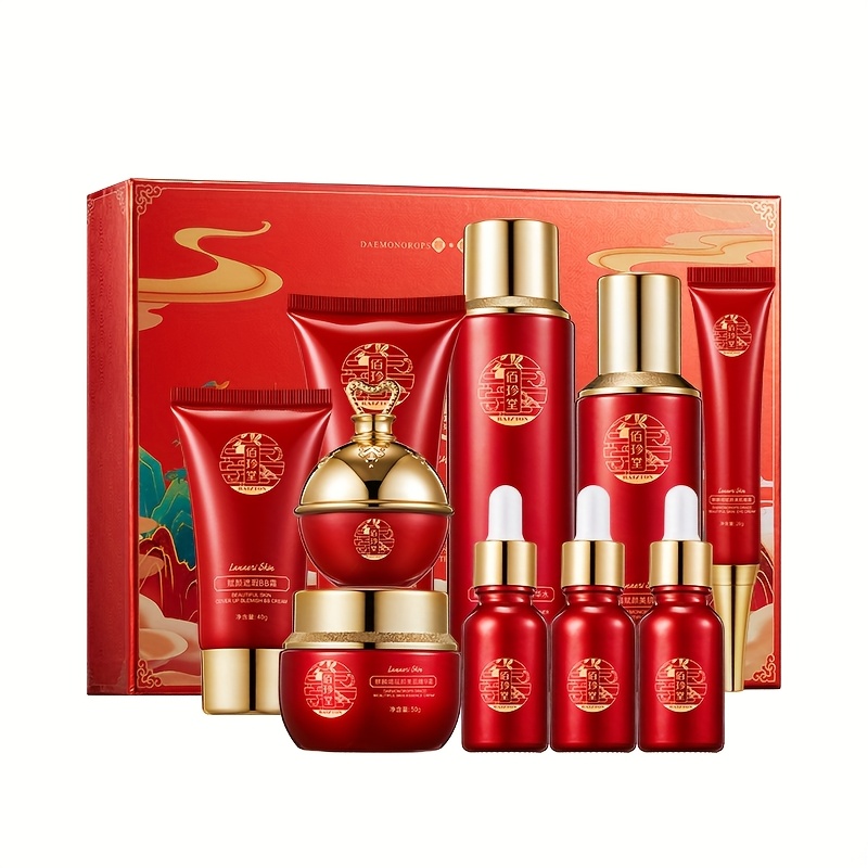 Qilin Jie Fu Yan Qin Run Set P - Luxury Skincare Set ulasan dan harga