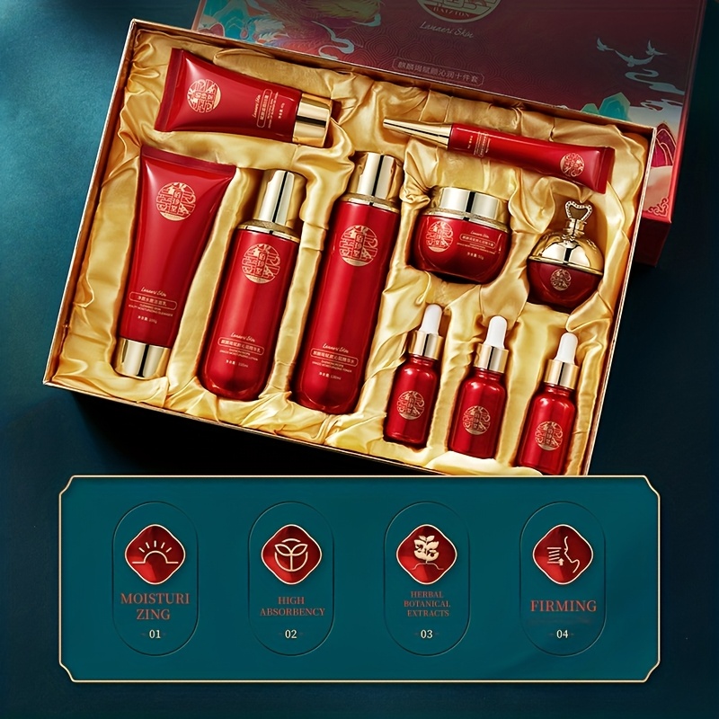 Qilin Jie Fu Yan Qin Run Set P - Luxury Skincare Set ulasan dan harga